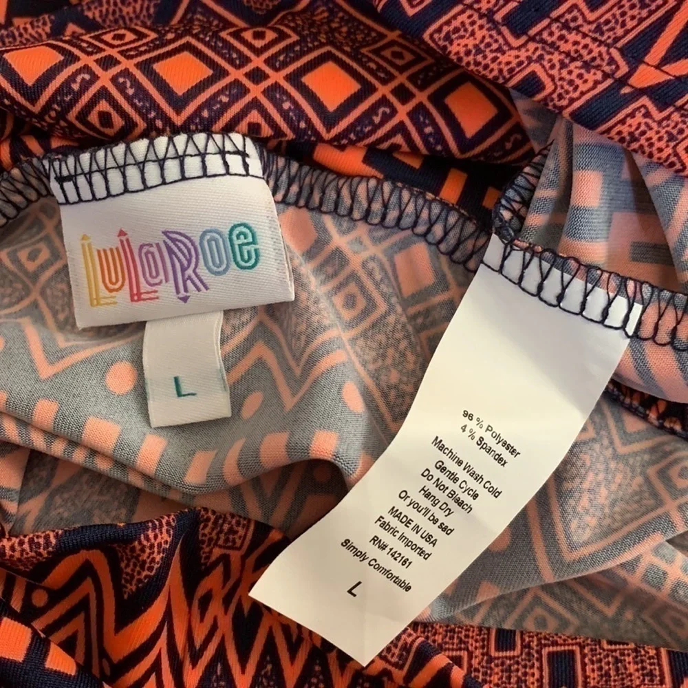 𝅺LULAROE MIDI Skirt Size Large NWOT